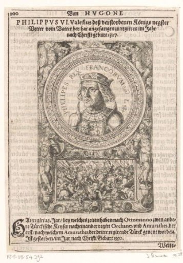 Portrait of Philip VI, King of France