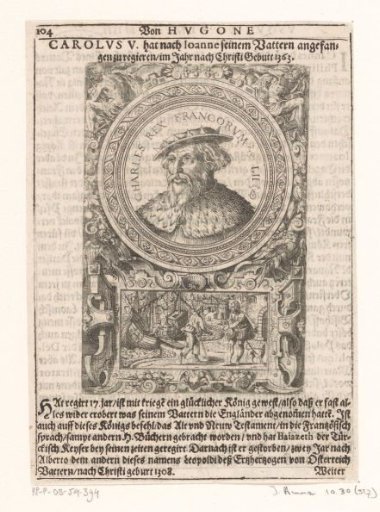Portrait of Charles V, King of France