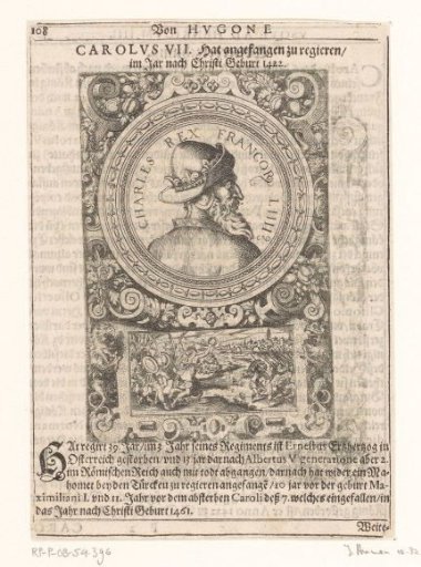Portrait of Charles VII, King of France