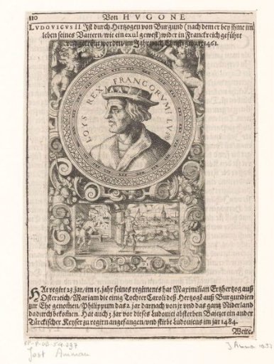 Portrait of Louis XI, King of France