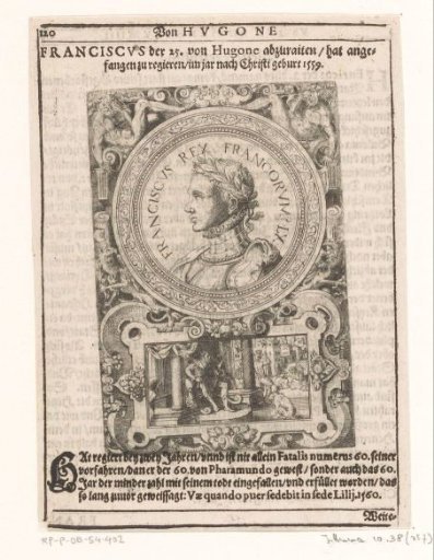 Portrait of Francis II, King of France