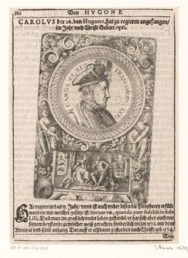 Portrait of Charles IX, King of France