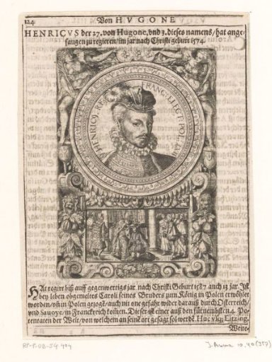 Portrait of Henry III, King of France