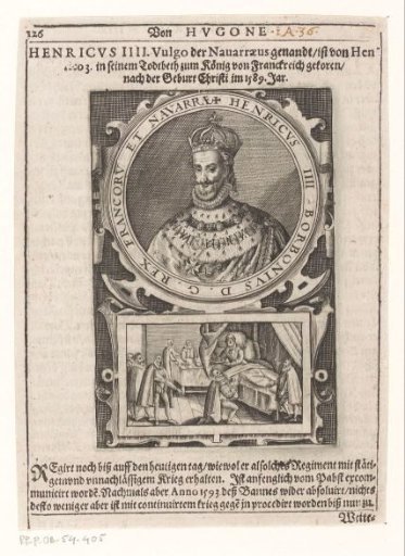 Portrait of Henry IV, King of France and Navarre