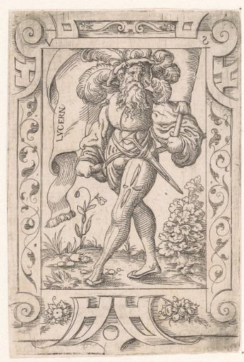 Standard-bearer with banner of Lucerne