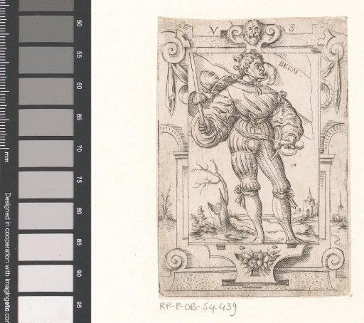 Standard-bearer with banner of Bern