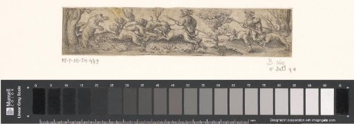Bear Hunt with a standing bear on the left