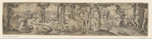 Creation of Eve, the Fall and Expulsion from Paradise