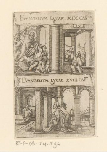 The Expulsion of the Money Changers from the Temple and the Parable of the Pharisee and the Publican