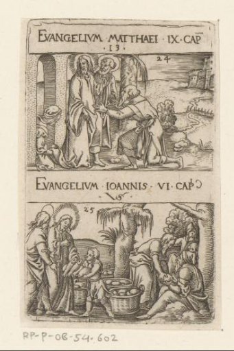 Raising of Jairus' Daughter and the Multiplication of the Loaves and Fishes