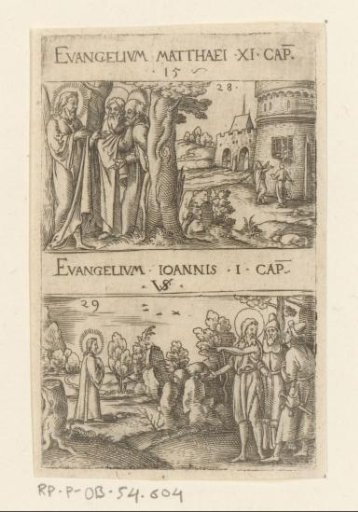 John the Baptist Receives a Message in Prison and John the Baptist Identifies Christ as the Lamb of God