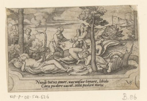Personifications of Love, Lust and Chastity