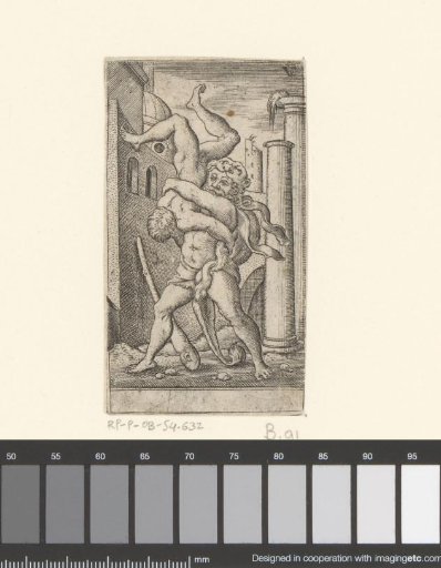 Hercules Wrestles with Antaeus