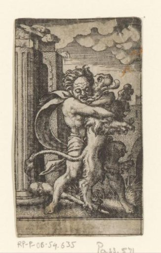 Hercules and the Nemean Lion