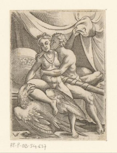 Jupiter with a Naked Woman on a Bed
