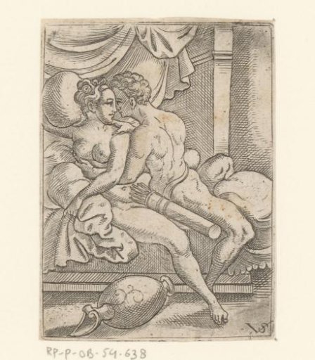 Jupiter and Callisto on a Bed