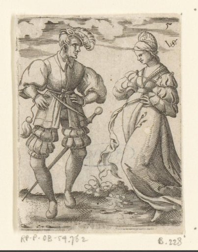 Dancing couple