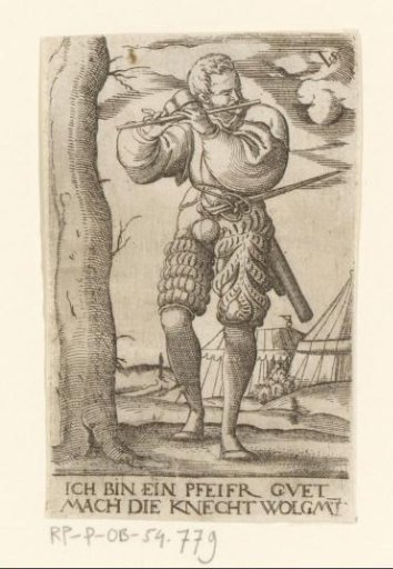 Soldier with a Flute