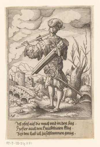 Soldier with a Flute