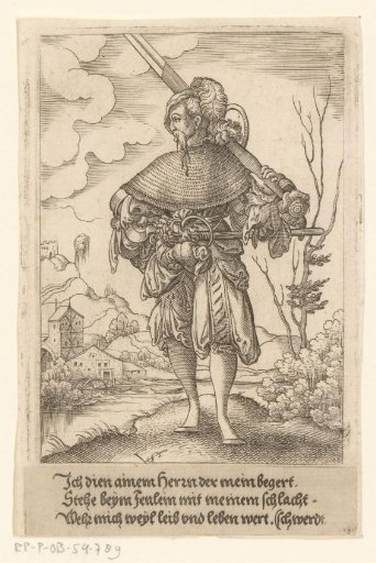 Landsknecht with Swords