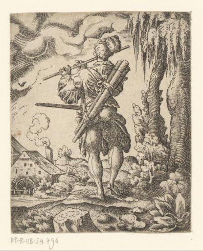 Soldier with a Flute