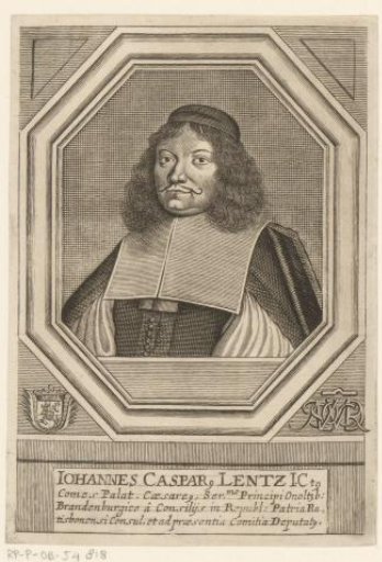 Portrait of Johann Caspar Lenz