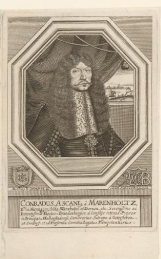 Portrait of Conrad Ascanius von Marenholtz