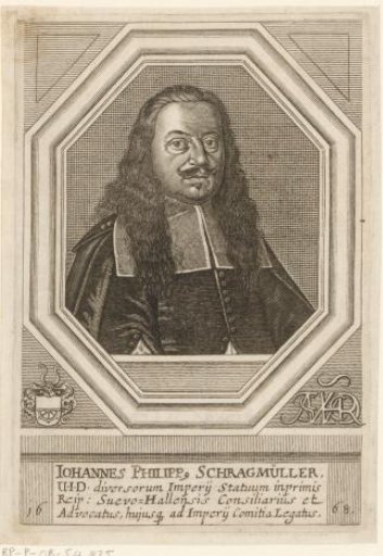 Portrait of Johann Philipp Schragmüller