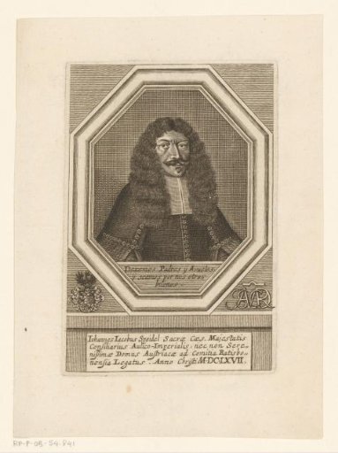 Portrait of Johann Jacob Speidel