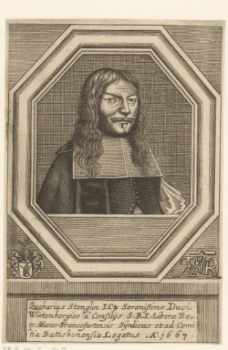 Portrait of Zacharias Stenglin
