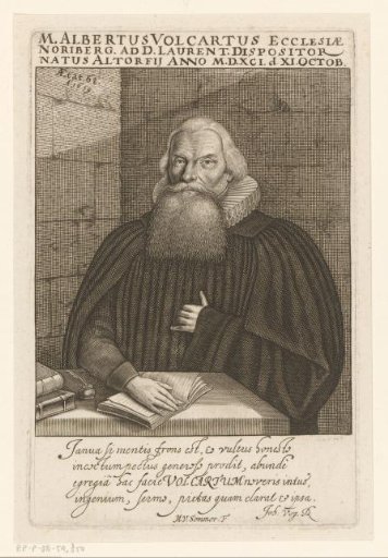 Portrait of Albrecht Volcart