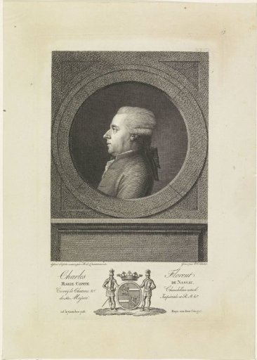 Portrait of Charles Florent Marie of Nassau-Corroy
