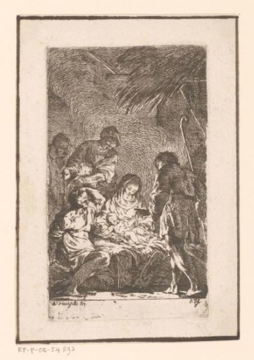 Adoration by the shepherds