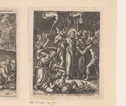 The Kiss of Judas and the Arrest of Christ