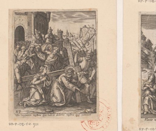 Christ Faints Under the Weight of the Cross