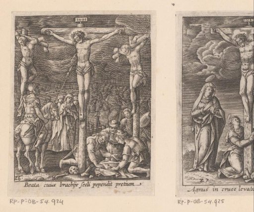 Longinus Stabs the Crucified Christ with a Lance