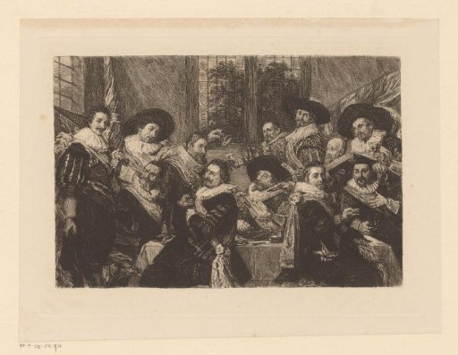 Banquet of Officers of the Haarlem Civic Guard