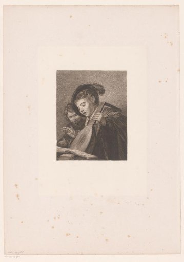 Two Singing Boys with a Lute