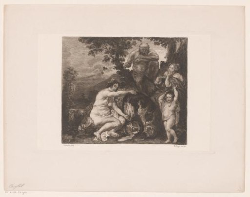 The Education of Jupiter with the Goat Amalthea
