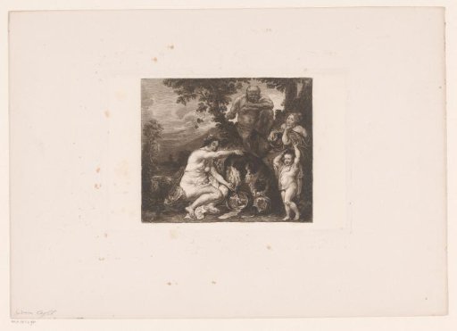 The Education of Jupiter with the Goat Amalthea