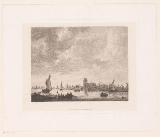 View of the Merwede before Dordrecht