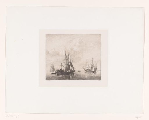 Ships Off the Coast
