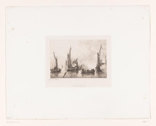 Greeting of the Government Barge by the Inland Fleet