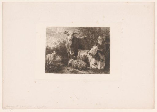 Shepherd and Shepherdess with Livestock