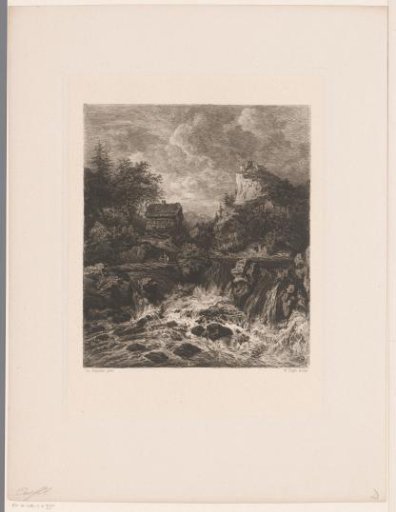 Landscape with a Waterfall