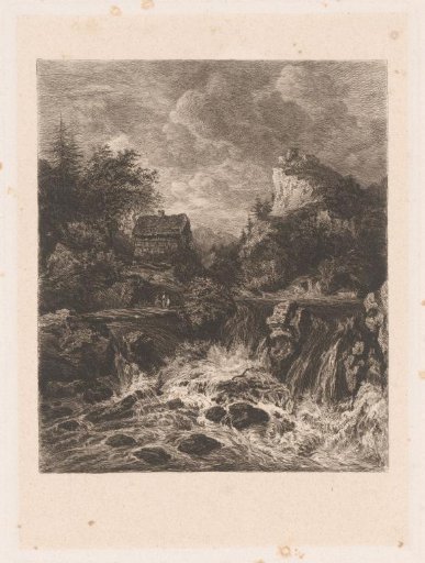 Landscape with a Waterfall
