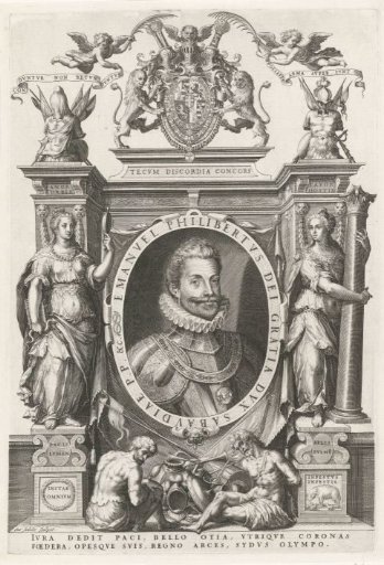 Portrait of Emanuel Philibert, Duke of Savoy
