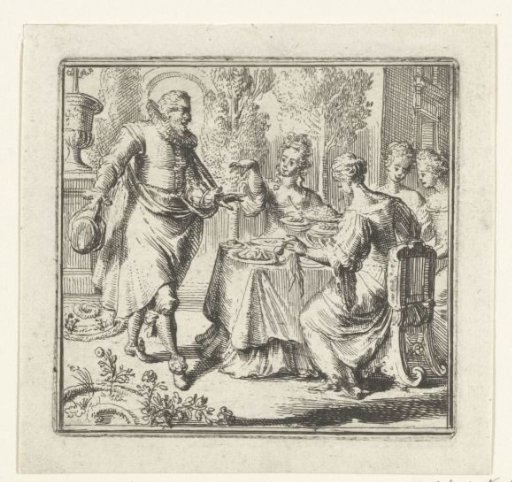 Illustration for the Decameron by Boccaccio