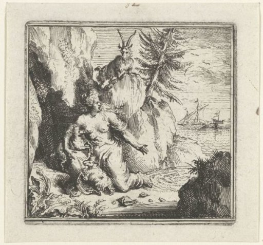 Illustration for the Decameron by Boccaccio