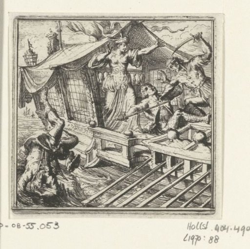 Illustration for the Decameron by Boccaccio